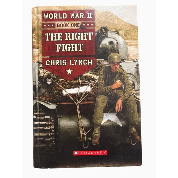 World War II Book One "The Right Fight" By Chris Lynch - Picture 6 of 16